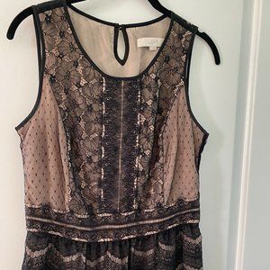 LOFT lacy blouse